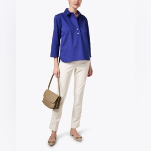 Peace of Cloth Tapered Cream Pants 8